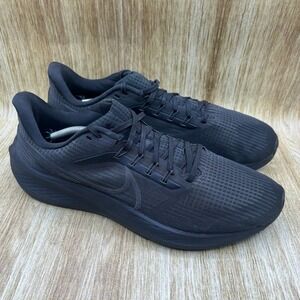 Nike Air Zoom Pegasus 39 Men's Size 14 Running Shoes Triple Black DH4071-006